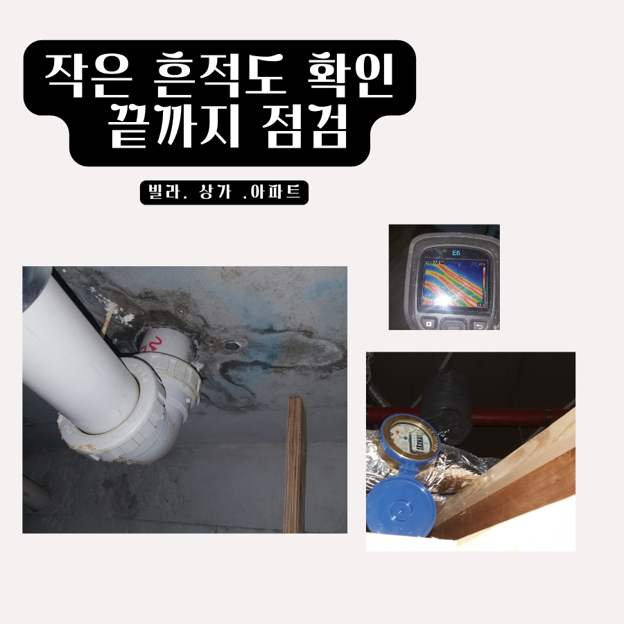 물왕동누수탐지 빌라 욕실 바닥 누수 점검 사진 4